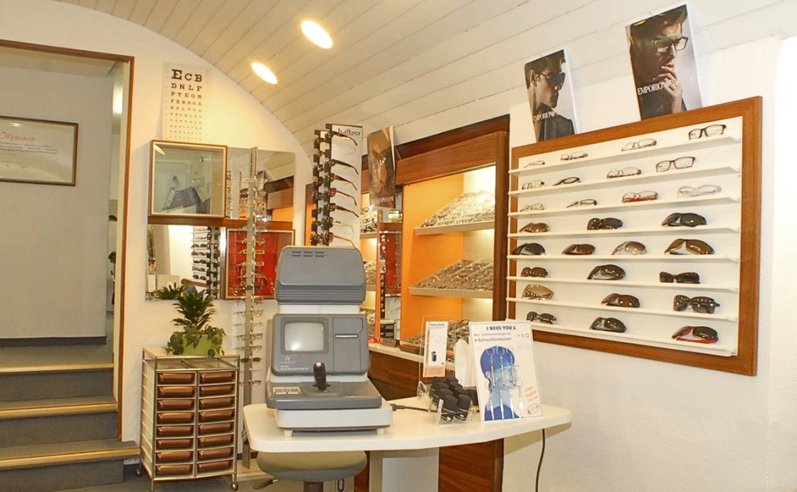Ladengeschäft Optik Elsweiler in Mittenwald