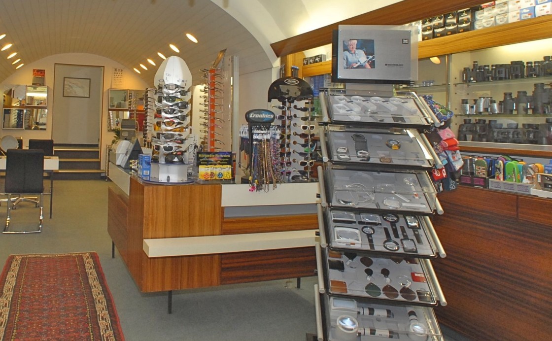 Ladengeschäft Optik Elsweiler in Mittenwald